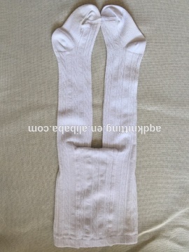 white baby double cylinder pattern jacquard tights AQD-DT-01