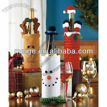 Holiday Whimsical Seasonal Wine Bag