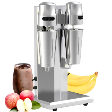 Top Quality Dual Heads Milkshake Vending Machine: Banana Milkshake Maker & Smoothie, 450W, 800ML Cups