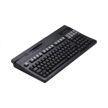 Compact Size Laser Scanner Wired Smart USB POS Desktop Keyboard