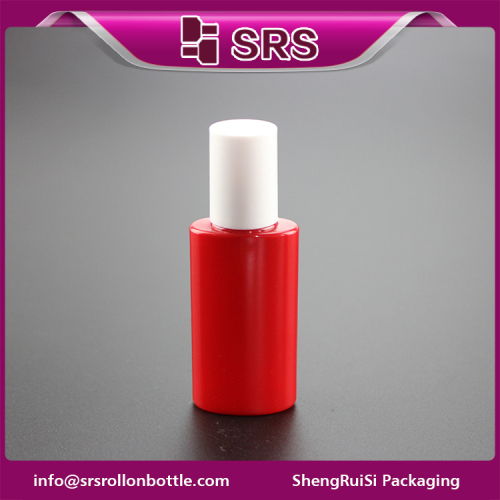 Slim type cylinder 12ml plastic bottle pet wholesale