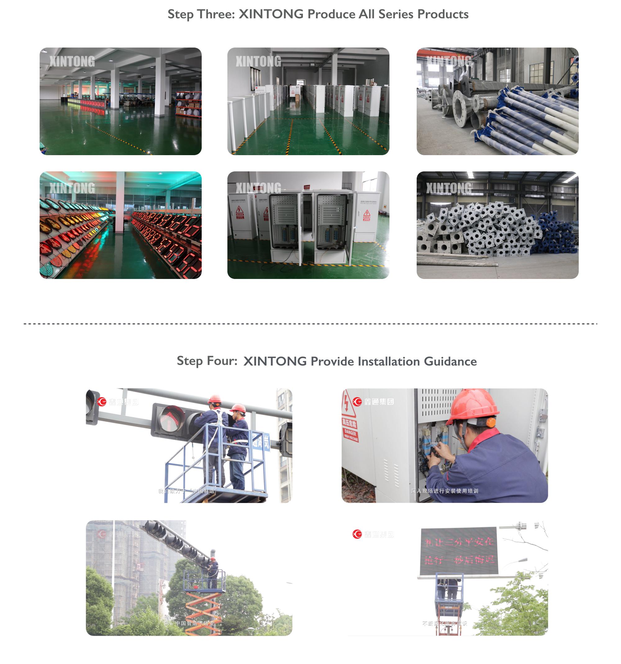 Solar Wireless Traffic Signal Light System