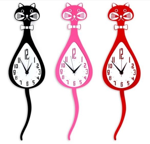 Fashion Acrylic Wall Clock Display