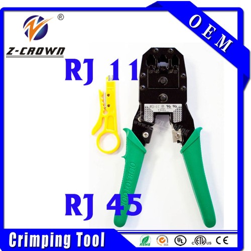 Network Cable Crimp Tool RJ45 & RJ11 Dual Use Crimping Tool Network Cable Plier