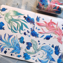 DH Original Designs Transparent Foil-PET Tape for Junk Journaling