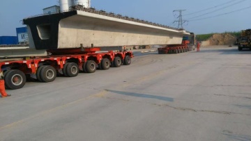 Custom Girder Carrier Trailer for Industrial Use