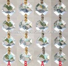 2013 new fashion colored crystal glass bead chain for handmade