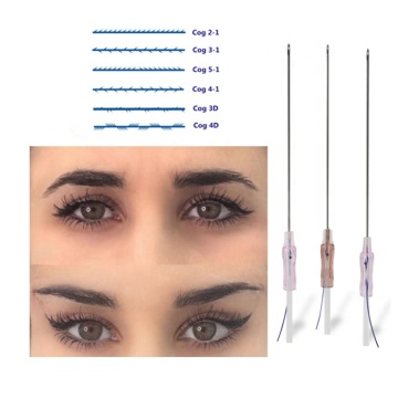 Foxy eye pdo lifting thread bi barb pcl threads 20pcs