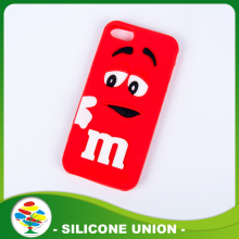 Eco-friendly New Design Red Silicone Cellphone Case