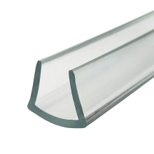PVC Waterproof RubberStrip U-shaped transparent edging strip