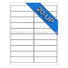 Avery Compatible 5161 5261 5961 4 x 1 Shipping Labels- Laser printer label