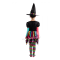 Halloween playful girls witch costumes