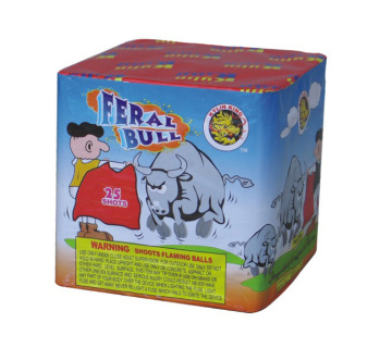 Consumer Fireworks-Feral Bull 25 Shots