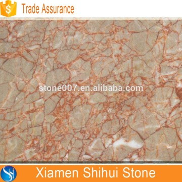 Red vein red marble