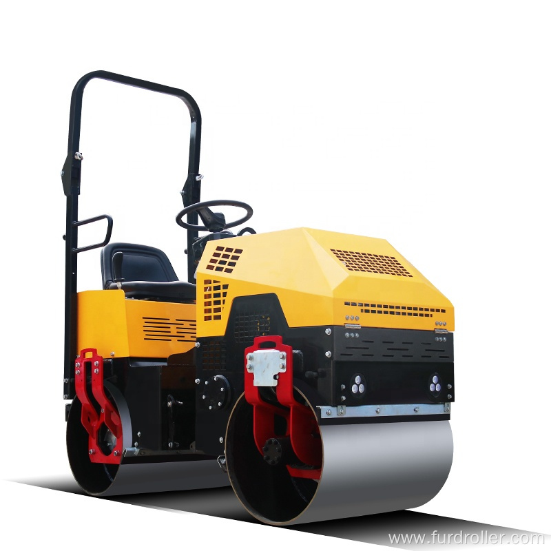 Hydraulic double drum vbratory road roller soil compactor vibratory roller FYL-880