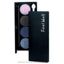 Paleta de sombras de ojos de color de moda