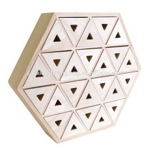 Wooden Christmas Office desk advent wall calender