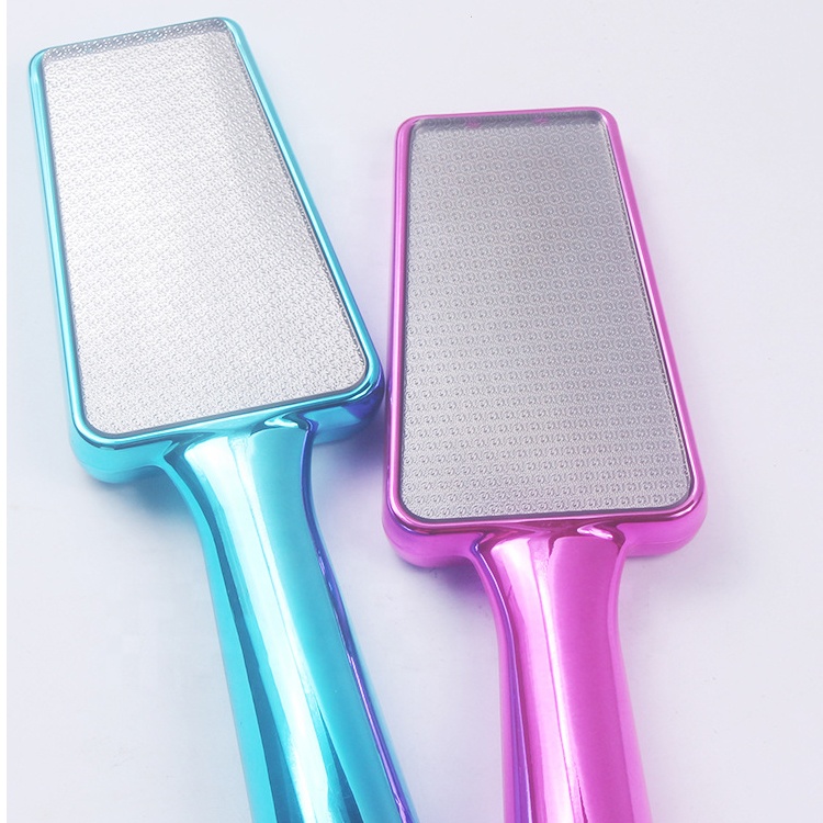 Roiphebelle High Quality Shiny Plating Handle Nano Glass Foot File China Foot File