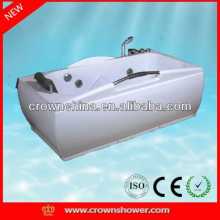 spa indoor whirlpool acrylic corner bathtub led shining bathub
