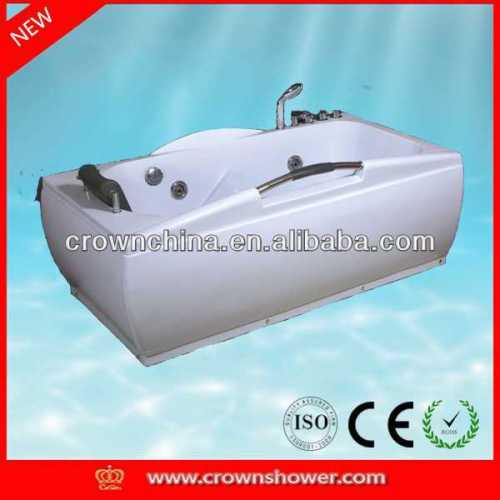 spa indoor whirlpool acrylic corner bathtub teak bath tub