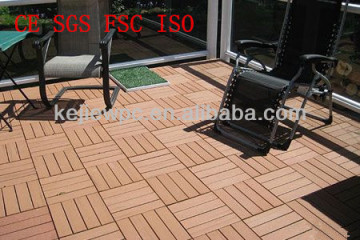 Water Proof Exterior DIY tile Easy Installation Outdoor Decking Boards WPC DIY Decking