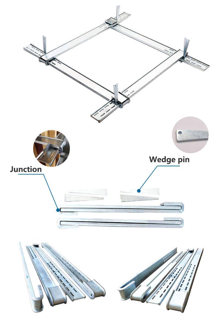 galvanized white formwork clamp adjustable beam column formeork steel clamps for column