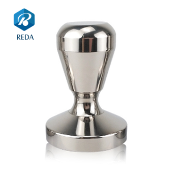 Electroplated stainless steel tamper, tamper, coffee tamper