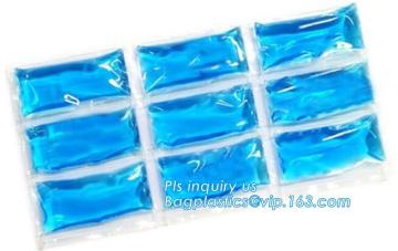 summer cooling pain relief PE cool gel pack, reusable ice gel pack cool pack, medical ice pack/ easy ice pad/ cool pack