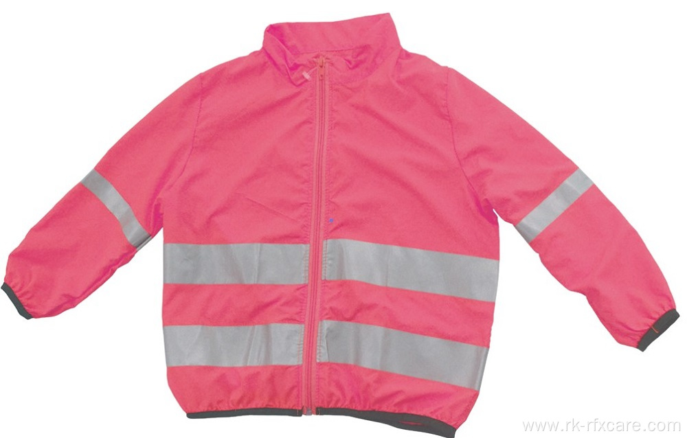 Highly Visible Reflective Safty Jacket For Kids