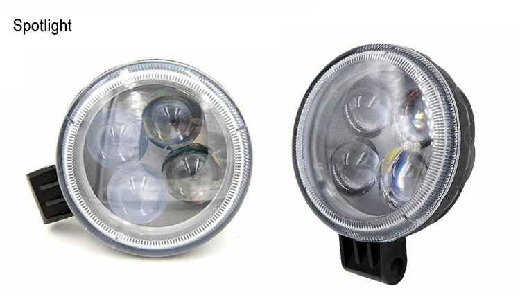 Hot Selling Factory Direct 12W LED Spotlight Vehicle Lights Work Light for Tractor Boat off Road Truck SUV ATV