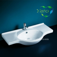 Bathroom sanitary items bathroom ware ceramic cabinet basin YB-04 YATO