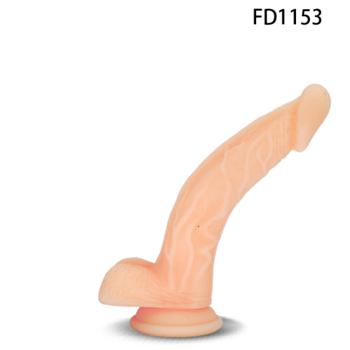 New arrival free sample soft silicone real size dildos