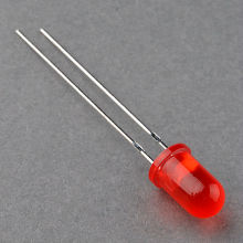 5mm round red led diode,water clear (5AR2ST10)