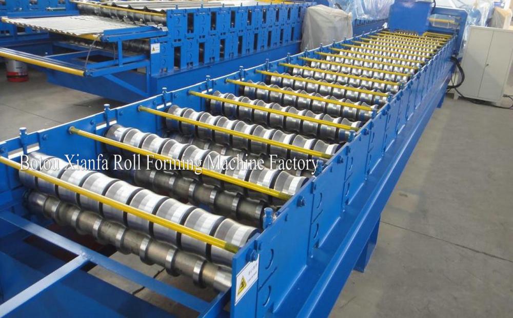 Roof Panel Corrugated Color Steel Roll Forming Machine