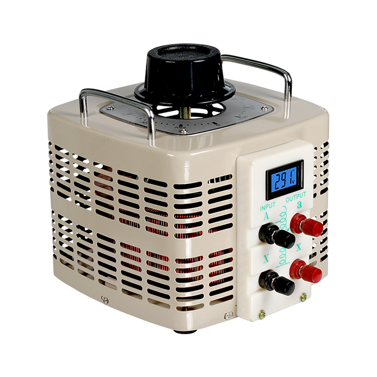 Digital Display Single Phase 5KVA Variacs Variable Transformers Manual Voltage Regulator