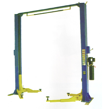 Two post lifter clearfloor