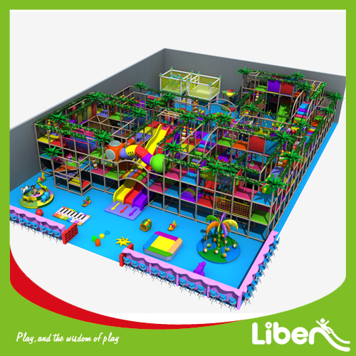 Multifunctional indoor amusement playground