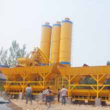 Building material concrete mixing plant HZS50 concrete mixing machine