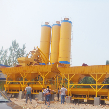 Building concrete mixing plant HZS50 concrete mixing equipment