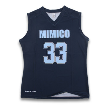 Hot sale printed box lacrosse training tops vest