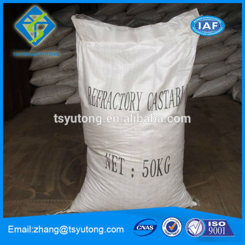 Low Cement Refractory Castable LCC50/60/70