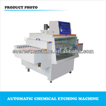 Nameplate plate etching machine