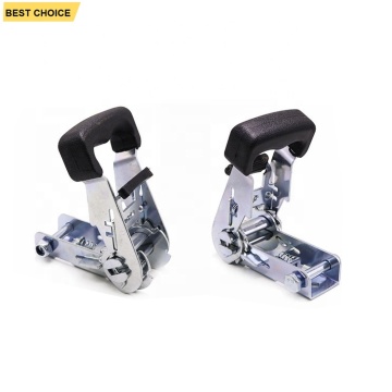 Manufacturer of GL-16711-2: 800kgs 25mm 1 Inch Zinc Plated Ratchet Belt with Metal Buckle and Rubber Handle