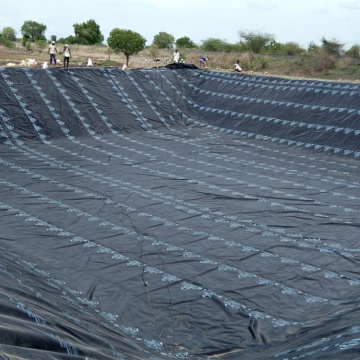 Membran yang tidak tahan hdpe geomembrane bendungan landfill liner