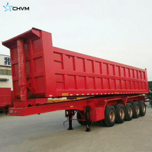 60ton Hydraulic Cylinder Rear Dump Tipper