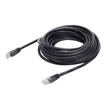 Cat6A Black Ethernet Cable Patch Cord