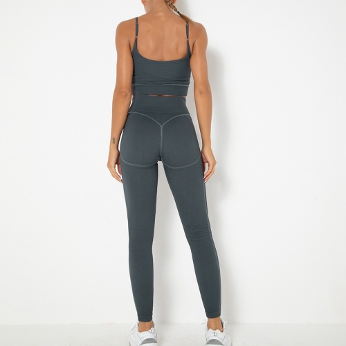 set senza cuciture legging yoga