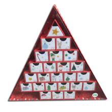 Paper Advent Tree Gift Keepsake Box