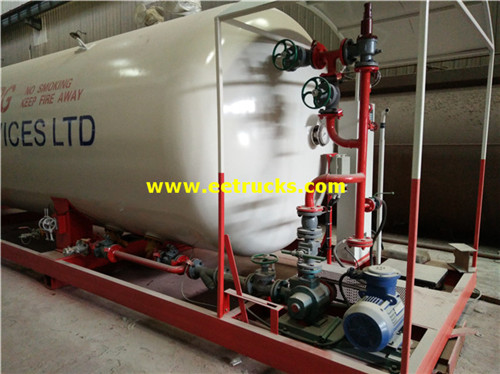 8000 Gallon 30000L Mimea ya Kujaza LPG ya Kujaza