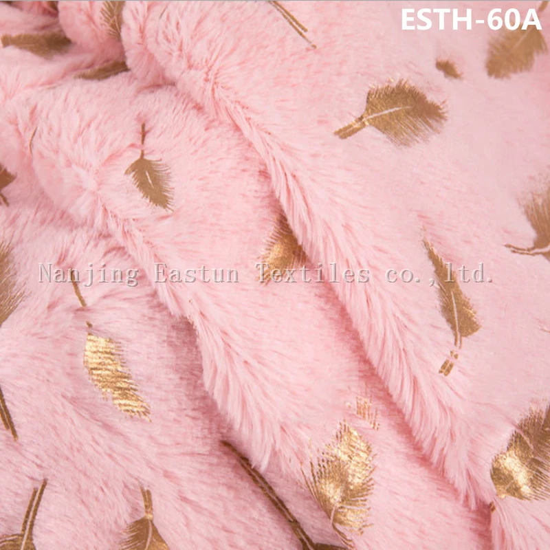 PV Plush/ Polyboa / Tricot Velboa / Warp Knit Boa Esth-62A